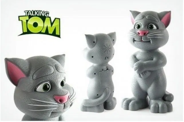 Motanul vorbitor Tom Angela Talking Tom Talking Mare