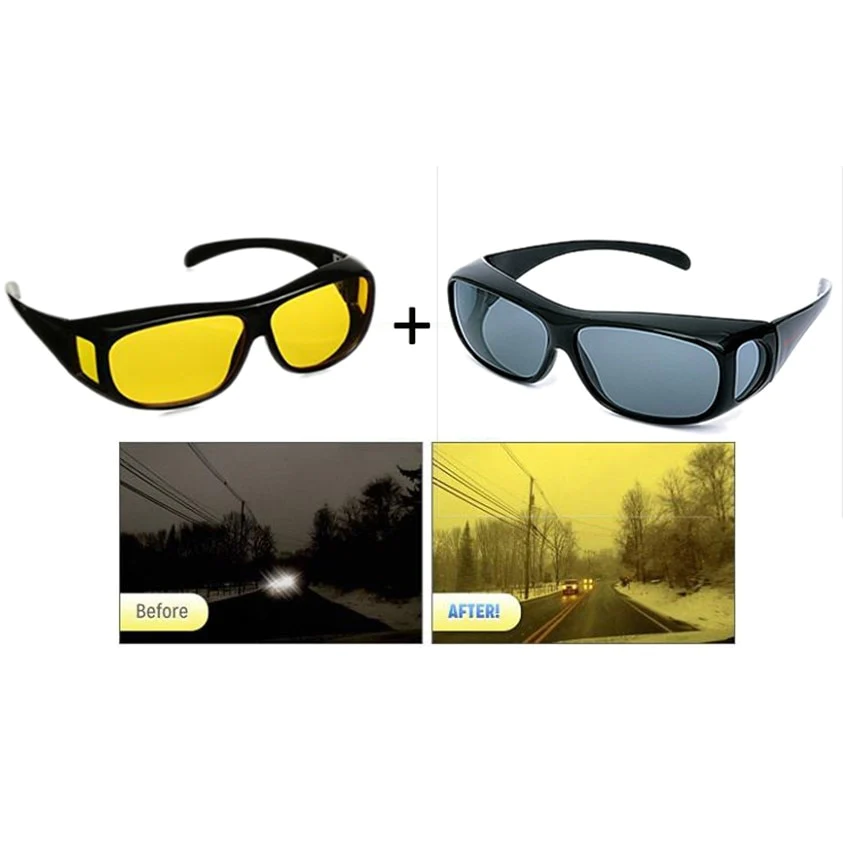 Ochelari HD Vision pentru șoferi 2 buc – calitatea și confortul vederii2